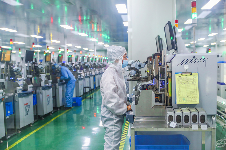縣工業(yè)園各生產企業(yè)大干二季度
