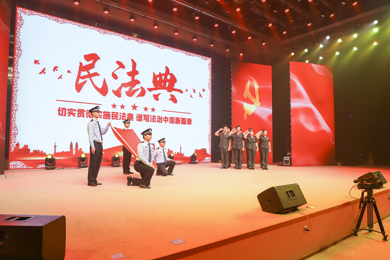 濱?？h新錄用公務員建黨100周年文藝匯演活動