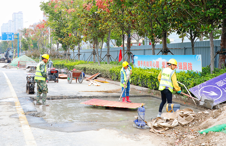 阜東北路污水管道改造、育才西路雨污管網(wǎng)分流工程